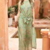 Áo gile buộc nơ Mint Floral 3