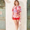 Áo sơ mi hoa cổ tàu Floral