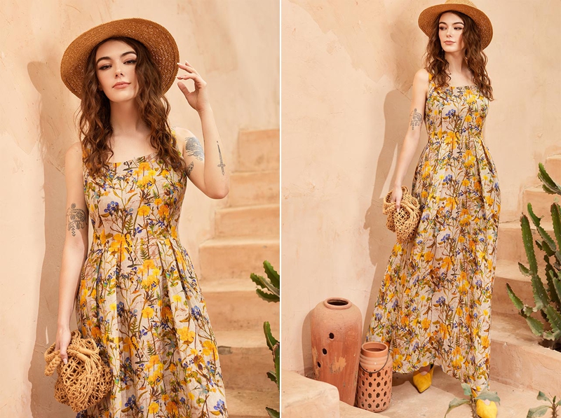 nên lựa chọn váy maxi theo hoàn cảnh 