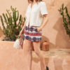 Áo croptop cổ 2 ve White 4