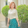 Áo len vặn thừng tay lỡ White