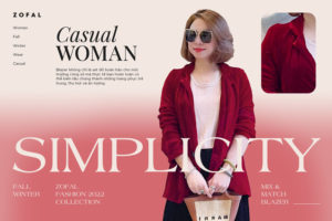 blazer công sở không bị "già"