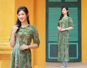áo dài tết 1