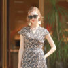 Váy đầm ren dáng mullet Navy Floarl 3