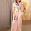 Áo blazer hoa cổ 2 ve túi cơi Floral 2
