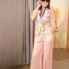Áo blazer hoa cổ 2 ve túi cơi Floral 1