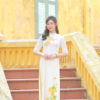 Bo ao dai lua ve cuc White