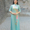 Bo ao dai lua theu cuc Sky 3