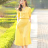 Chân váy xòe khóa sườn Yellow 3