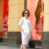 Áo blazer túi chéo 2 hàng cúc White 4