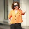 Áo cổ 2 ve túi cơi chéo Orange 3