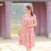 Đầm hoa chun eo Coral Floral 4