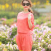 Quần lơ vê gấu cạp chun sau Oragne