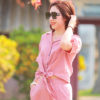 Quần ống rộng Pink 1