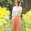 Quần 2 ly móc khóa Beige