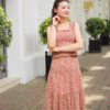 Set áo, chân váy hoa nhí Floral 4