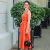 Váy đầm midi dáng A Orange 2