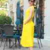Váy đầm midi dáng A Yellow 3