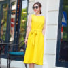 Váy đầm midi dáng A Yellow 5