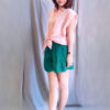 Áo sơ mi gile túi ngực Pink 2