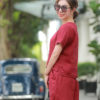 Quần khâu trang trí Plum 1