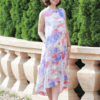 Váy đầm hoa gile đuôi cá Floral 1