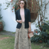 Áo blazer túi ốp Black